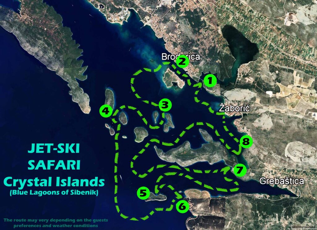 Jetski safari sibenik